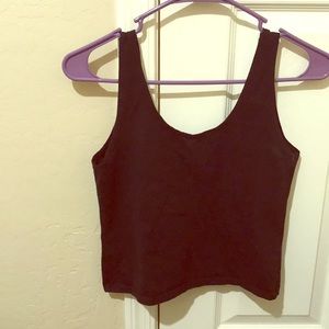 Top Shop Black Crop Tank Sz US 8 EUR 40 UK 12